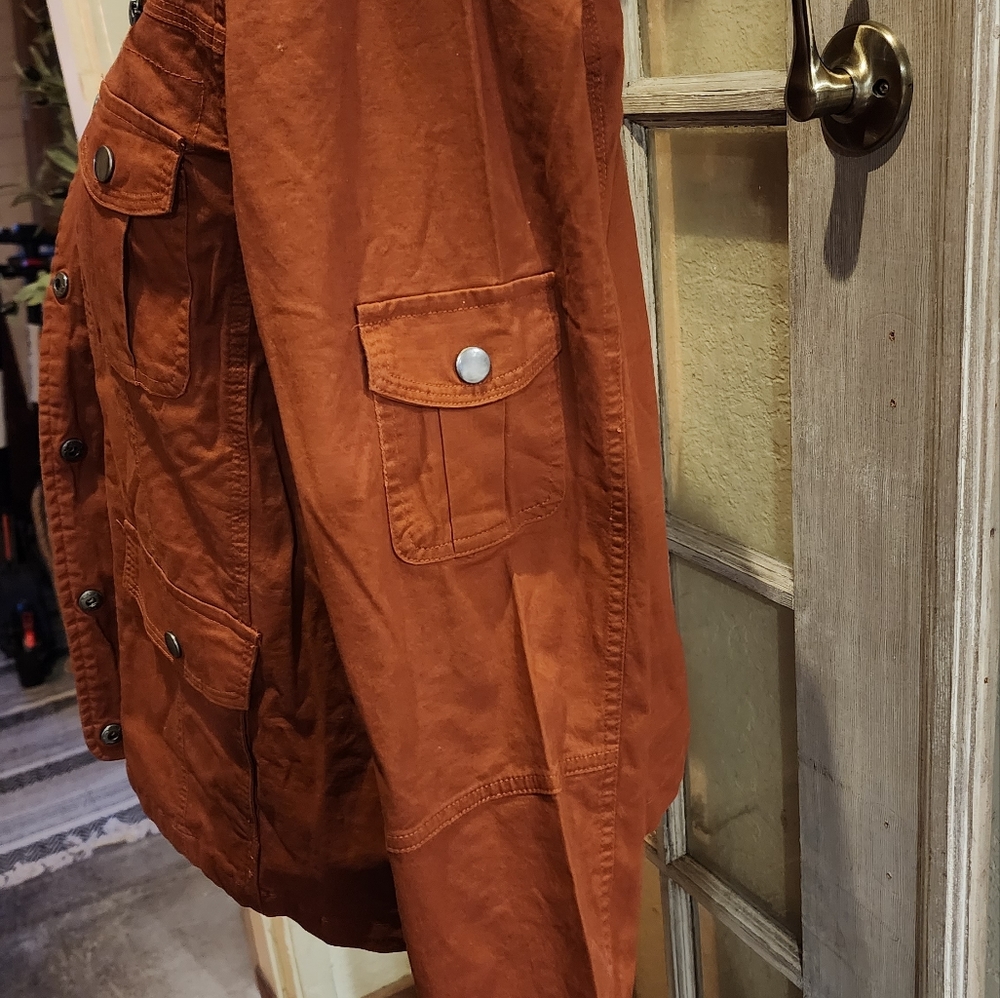 Thread & Supply rust utility jacket - Picture 3 of 6